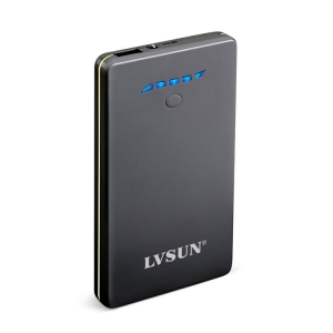 超薄聚合物移动电源LS-B801(黑色)8800mAh